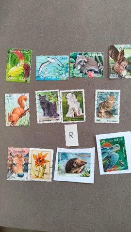 Timbres français lot R
