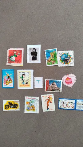Timbres français lot T