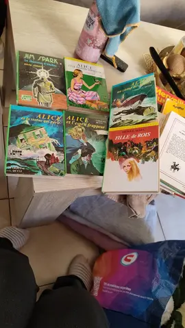 Lot livres bibliothèque verte