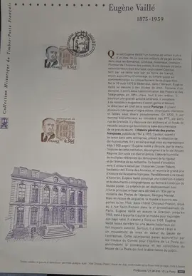 Timbre - notice philatélique