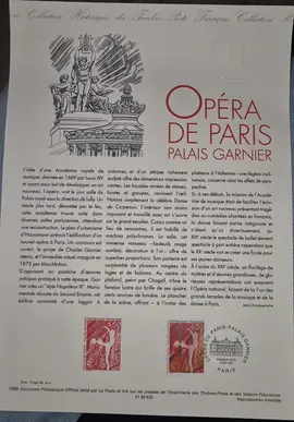 Timbre - notice philatélique