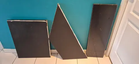 Chute plan de travail