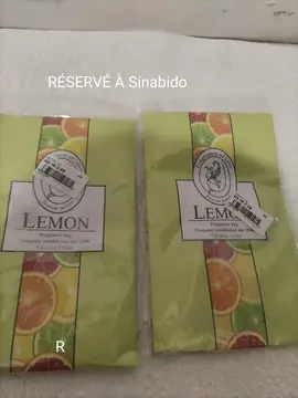 sachets parfumés réservés à Siralido.