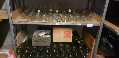 bouteilles de vin