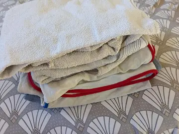 lot de serviettes de toilette