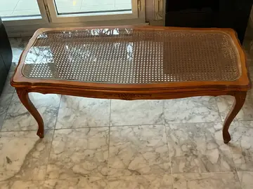 table basse merisier