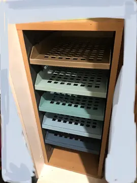 Meuble rangement avec casiers