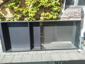 deux meubles étagère avec miroir