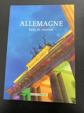 livre Allemagne Faits et Réalités