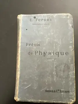 livre scolaire précis de physique