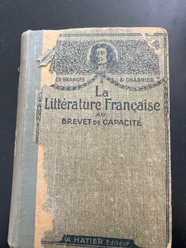 livre scolaire ancien