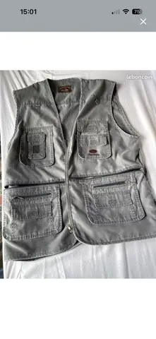 veste de pêcheur, randonneur ,…