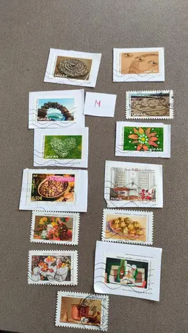 Timbres français lot M