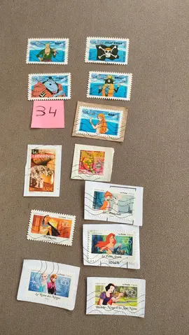 Timbres français lot 34