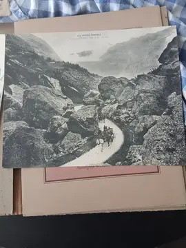 2 photos grand format vintage Hautes Pyrénées