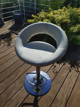 tabouret de bar blanc