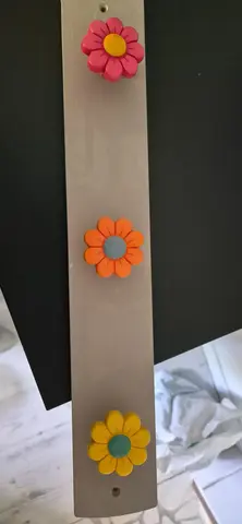 porte-manteau fleurs