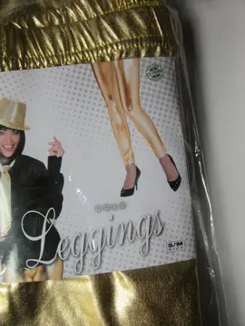 Legging doré Taille 36