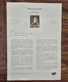 Timbre - lot notice philatélique