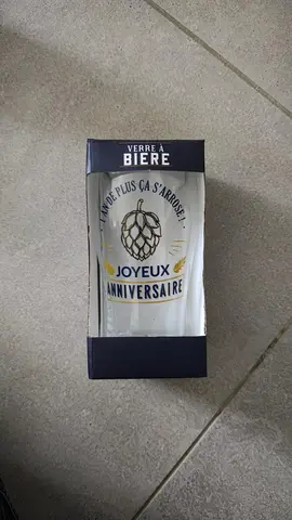 Verre bière
