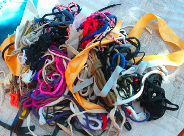 lot rubans et lacets