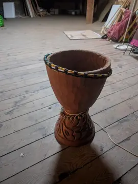 djembé bois sans la peau