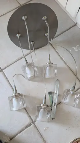 lustre plafonnier 5 lampes