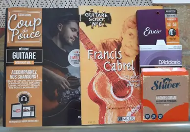 méthode et partition guitare