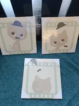 tableau petits chats décoratifs chambre enfant