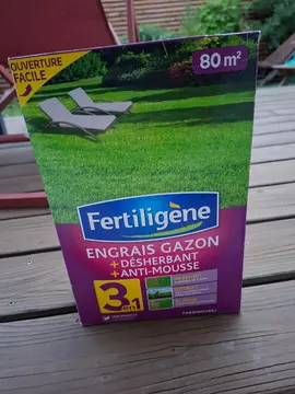 engrais gazon neuf