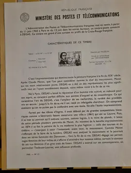 Timbre - notice philatélique ( lot 1)
