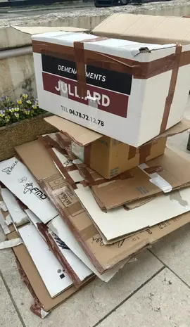 15 à 20 cartons de déménagement