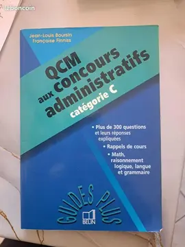 livre sur QCM