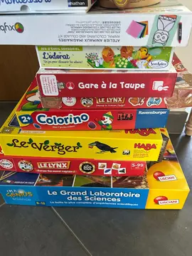 lot de jeux enfant