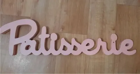 deco patisserie à accrocher au mur