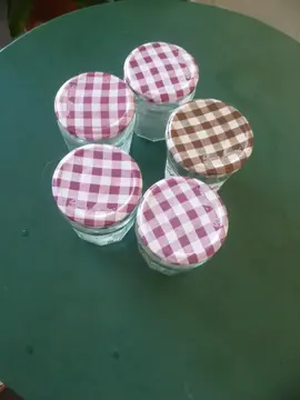 5 bocaux en verre 335 g