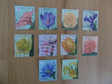 Série BELGIQUE FLEURS 2016