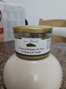écrasé de pomme de terre et panais à la vanille