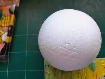 boule polystyrène