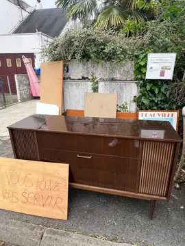 Meuble à musique années 50
