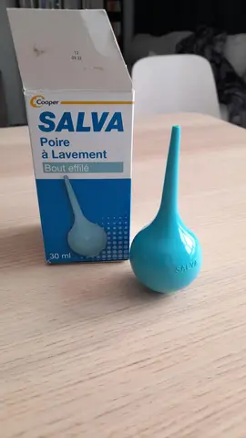 poire de lavement à bout effilé