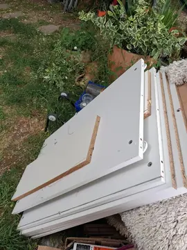 planche bois et mélaminé