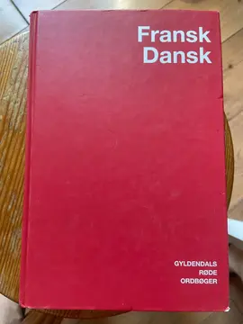 dictionnaire danois / français