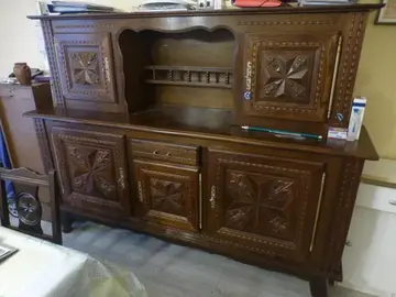 meuble ancien en deux parties