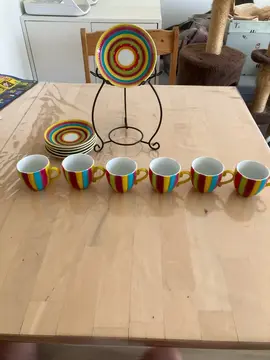 6 tasses