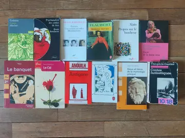 Livres classiques orientés francais au lycée