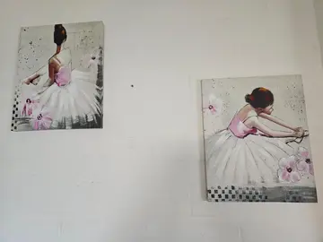 2 tableaux toile