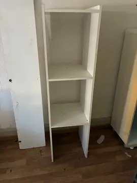 1 meuble étagère + 1 meuble penderie 140 x 40x 40