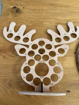 calendrier Noël pour chocolats