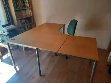 bureau d'angle professionnel 180 x 180